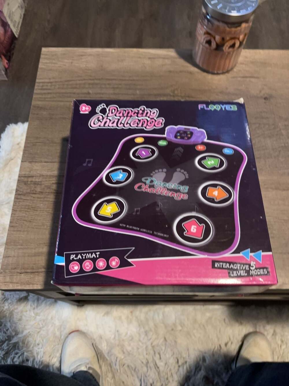 Flooyes Dancing Challenge Interactive Bluetooth Playmat